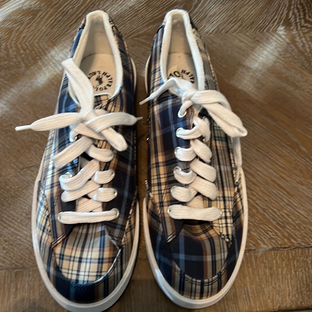 Men's Plaid Sneakers